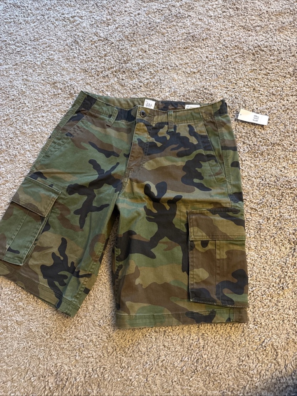 Gap Cargo Camouflage Shorts 29
